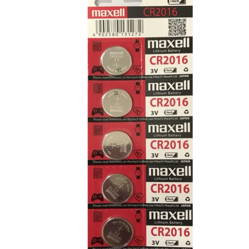 باطری سکه ای مکسل 5تایی 2016